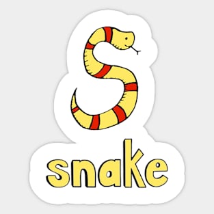 This is a SNAKE Sticker